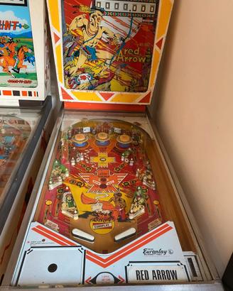 Flipper Red Arrow Vintage 1978