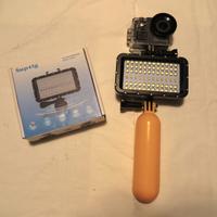 Action Cam Akaso con illuminatore sub