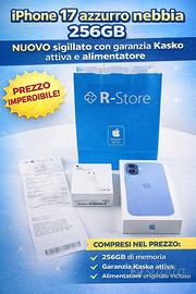 IPhone 17 da 256gb nuovo sigillato+alimentatore