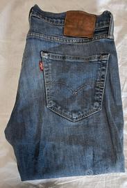 Levi’s 511 W33 L32 jeans slim fit effetto vintage