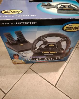 Mad Catz racing wheel for Playstation