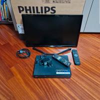 Tv + Lettore blu ray