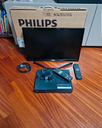 Tv + Lettore blu ray