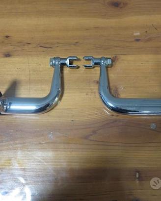 Staffe pedane da riposo per Harley Sportster
