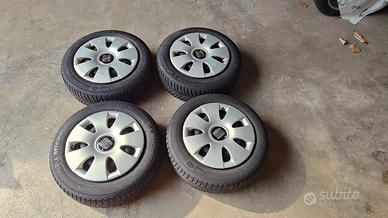 Ruote Seat Ibiza 185/60 R 14 Alpin Michelin 