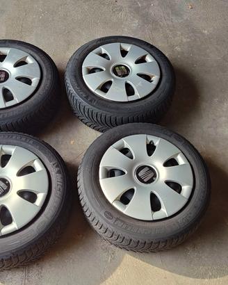 Ruote Seat Ibiza 185/60 R 14 Alpin Michelin 