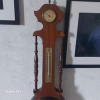 barometro con orologio 