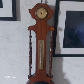 barometro con orologio 