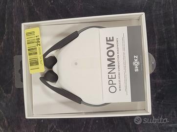 OPEN MOVE WIRELESS BONE CONDUCTION HEADPHONES GRAY