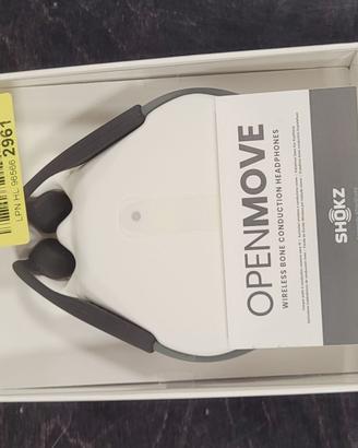 OPEN MOVE WIRELESS BONE CONDUCTION HEADPHONES GRAY