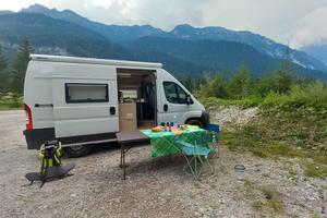 Furgone camperizzato Boxer- Omologato Autocaravan