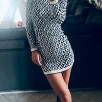 Vestito dolcevita Elisabetta Franchi tg 38