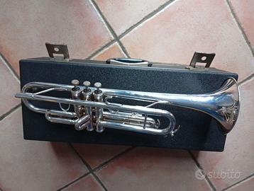 Tromba Besson 1000 silver made in UK anni 2000