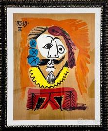 Litografia pablo picasso da “ Les portraits 1969”