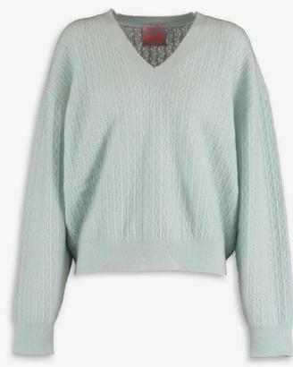 CRUSH - Maglione Crop 100% Cashmere Nuovo Donna S