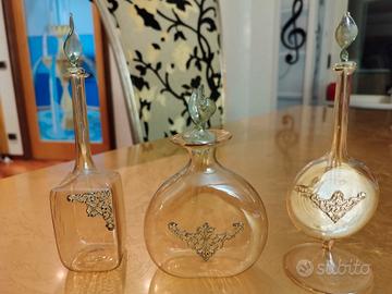 Bottigliette in vetro soffiato