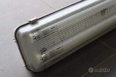 Plafoniera Disano 950 Hydro stagna IP 67 2X58 G13