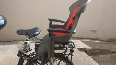 Seggiolino bici posteriore da telaio