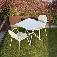 EMU Tavolo pieghevole Pigalle + 2 Poltrone Ronda