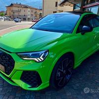Audi RSQ3 sportback 2.5Quattro CARBO/TETTO/GUSCI