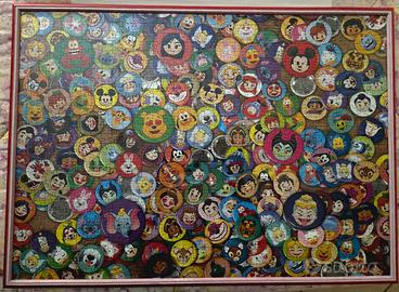 puzzle completo di cornice