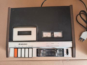 Piastra a cassette vintage Asaki CS-200R Vintage