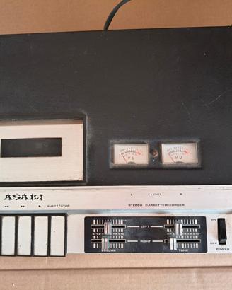 Piastra a cassette vintage Asaki CS-200R Vintage