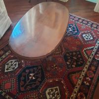 Tavolino ovale classico in legno