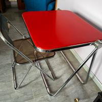 Tavolo Castelli mod. Platone + sedia Plia.