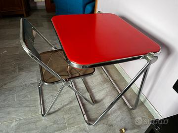 Tavolo Castelli mod. Platone + sedia Plia.