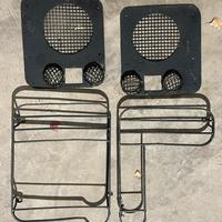 Griglie fari protezione Land Rover Defender
