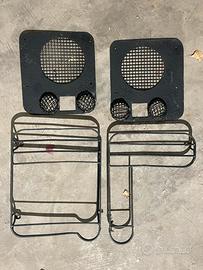 Griglie fari protezione Land Rover Defender