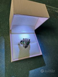 Anello pantera stile cartier