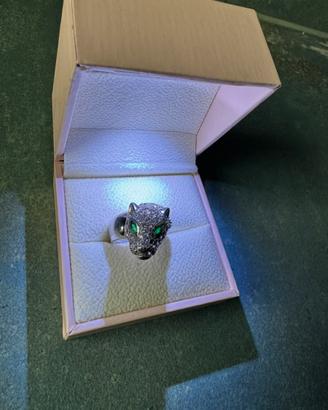 Anello pantera stile cartier