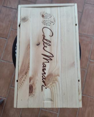 Cassetta portavino 🍷 🍷 da 2 posti