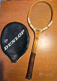 Racchetta da tennis vintage dunlop anni 70 / 80