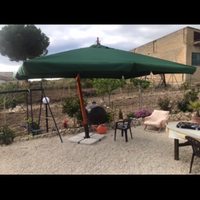 Ombrellone verde 3x4