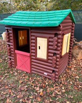 Casetta resistente da giardino per bambini