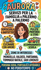 Babysitter, doposcuola, stirare