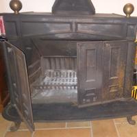 Stufa a legna in ghisa usata Franklin 