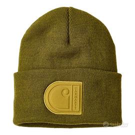Carhartt Beanie C Patch Verde Bronzo