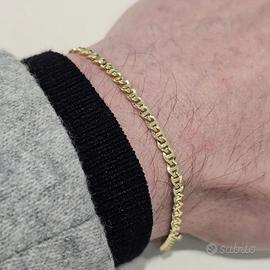 Bracciale oro uomo