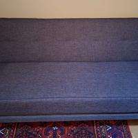 DIVANO LETTO 1 PIAZZA E MEZZA GRIGIO