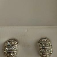 Orecchini argento Lineaerre a perno.