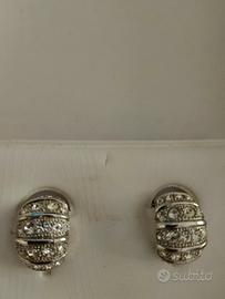 Orecchini argento Lineaerre a perno.