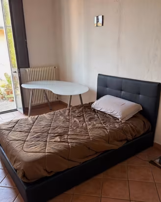 Letto contenitore una piazza e mezza con materasso