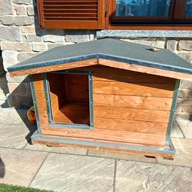  cuccia in legno per cani di taglia media /grande 