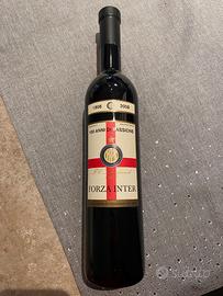 Bottiglia centenario Inter