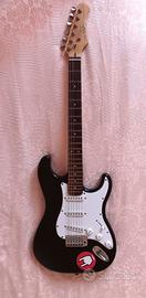 Kit completo chitarra elettrica Eko S300 BK