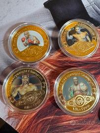 Set monete commemorative Mike Tyson
